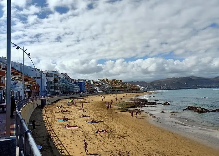 Estudio Vacacional W&g Canteras Con Bonitas Vistas Al Mar Apartmán