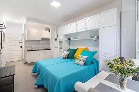 公寓 Estudio Vacacional W&g Canteras Con Bonitas Vistas Al Mar *